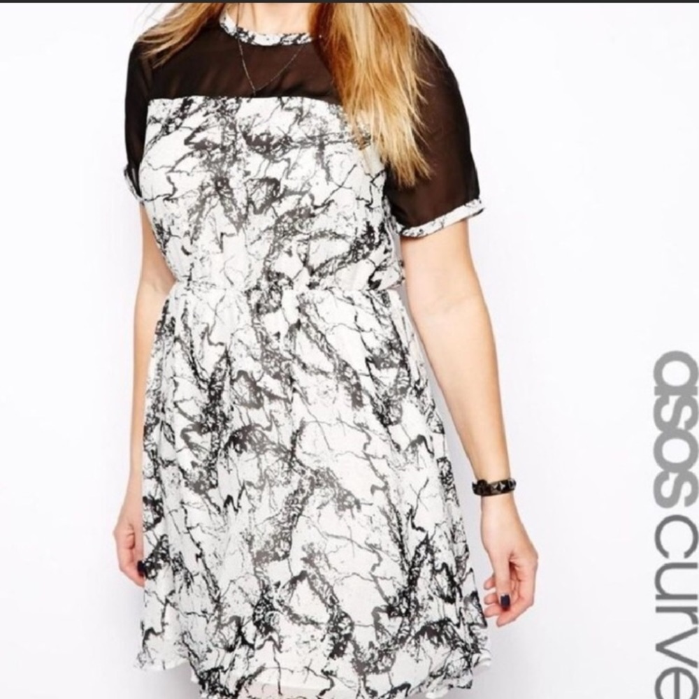 ASOS Curve day dress
